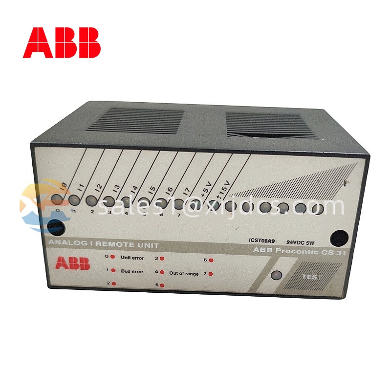 ABB ICST08A9 Procontic CS31 Analog I/O Module1